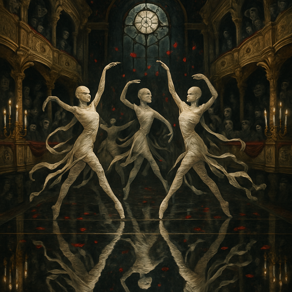 Opera Of The Mirror Mummies paint by color