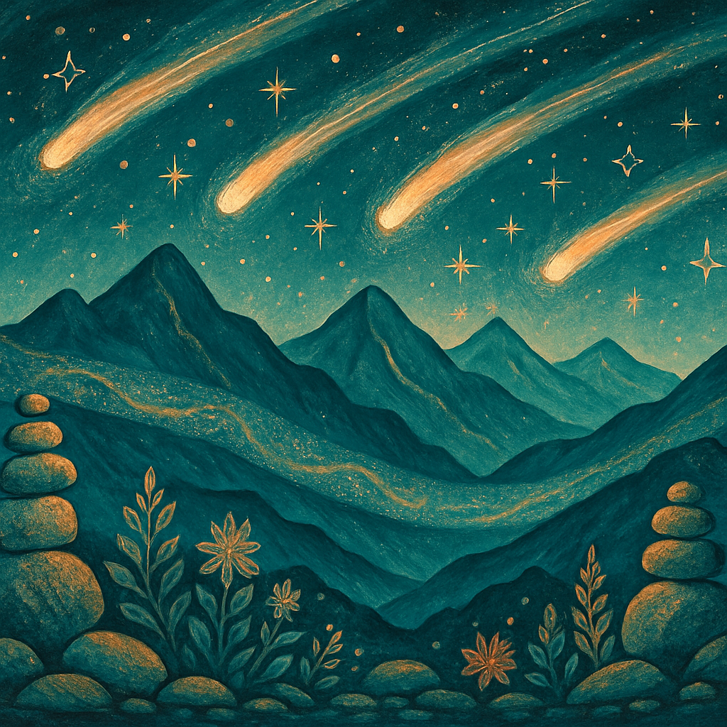 Comet Ridge Panorama Paint by diamonds kits