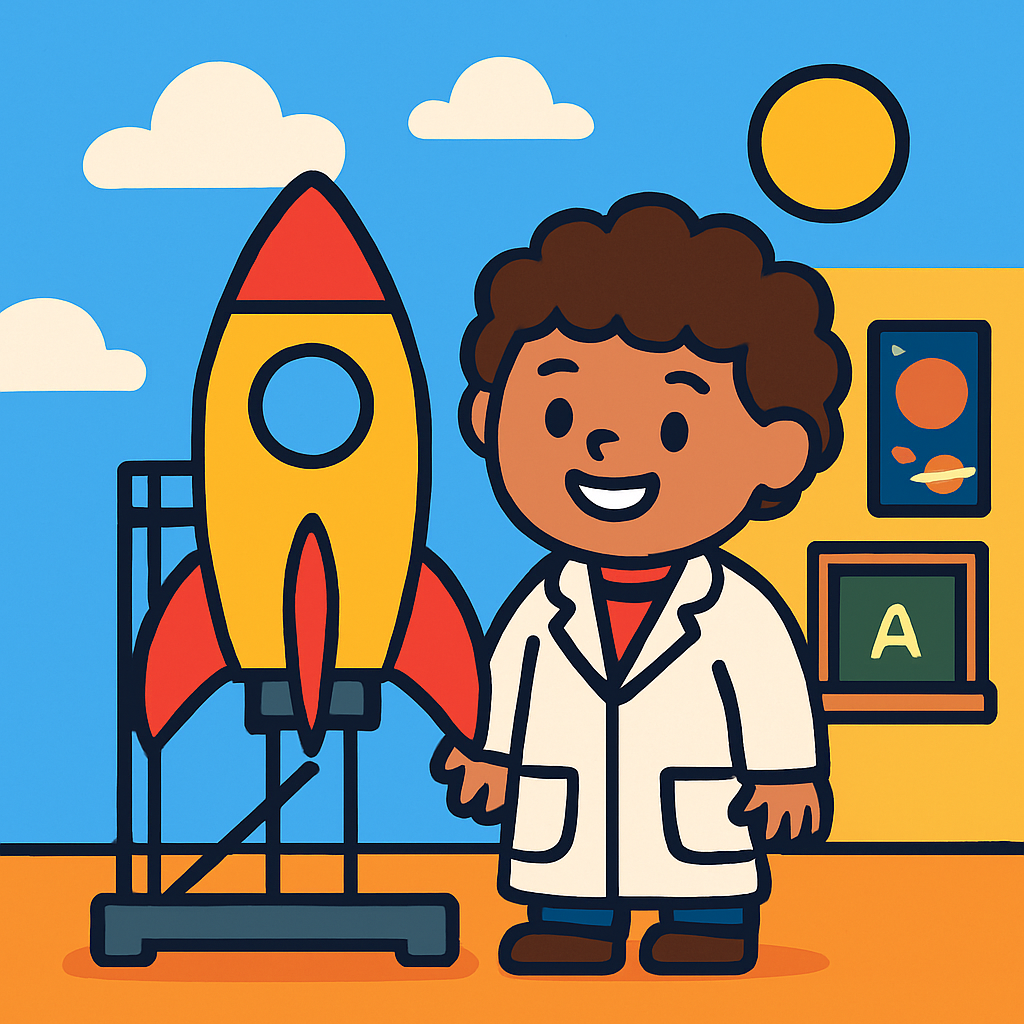 Rocket Science Classroom paint by diamond