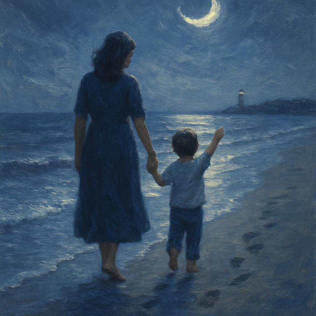 Starlit Promise By The Shore Paint by diamonds art