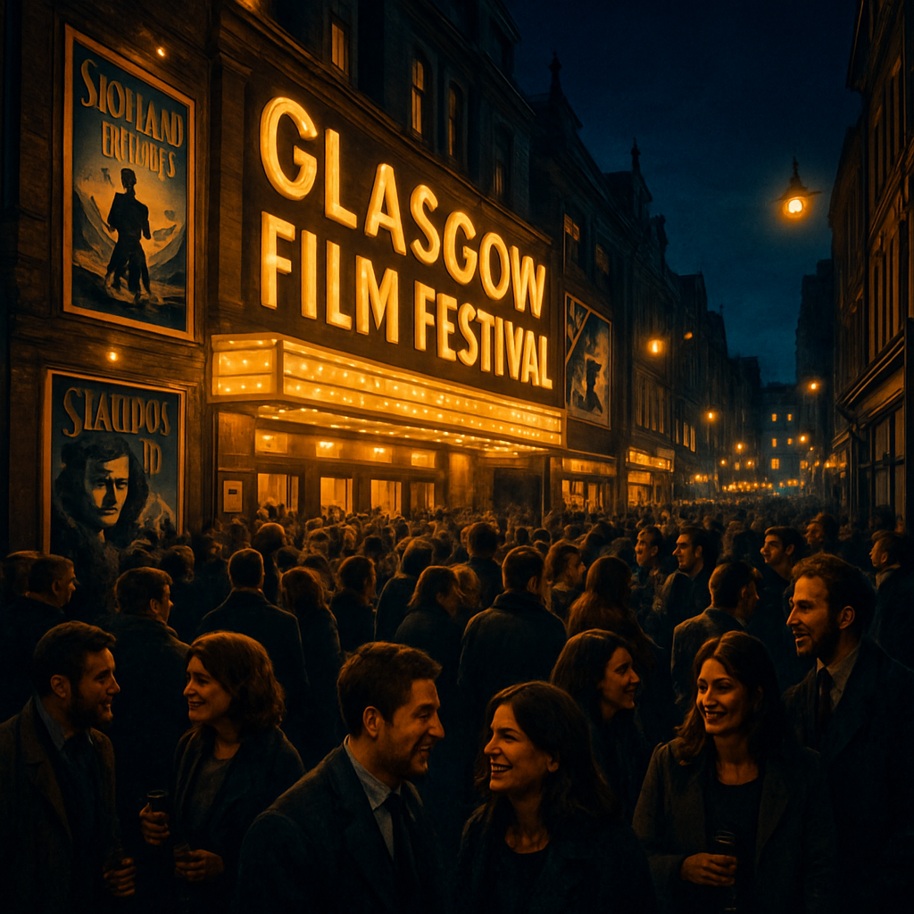 Glasgow Film Festival Experience painting diamond kit
