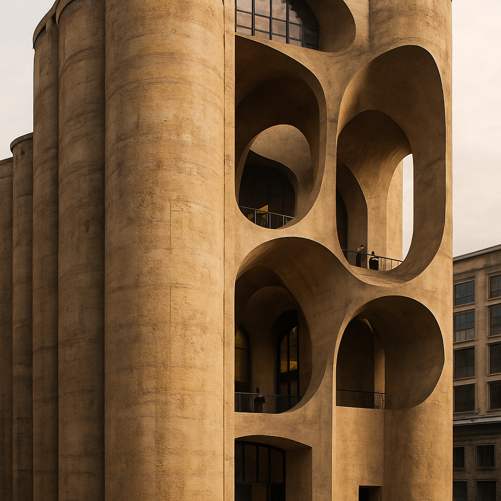 Zeitz MOCAA Silos View diamonded painting kits