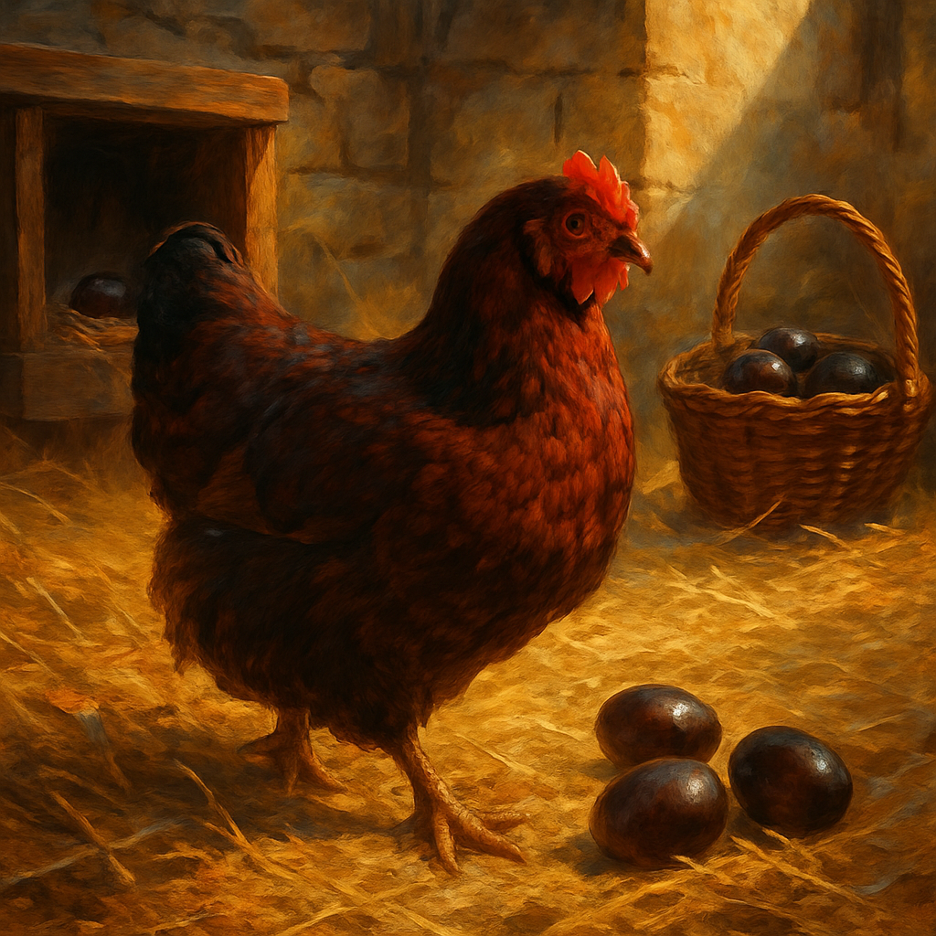 Dual Purpose Marans Chicken Paint by diamonds art