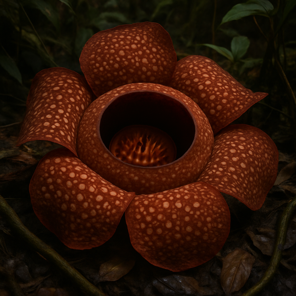 Rafflesia Arnoldii Giant Flower Indonesia Paint by diamonds art