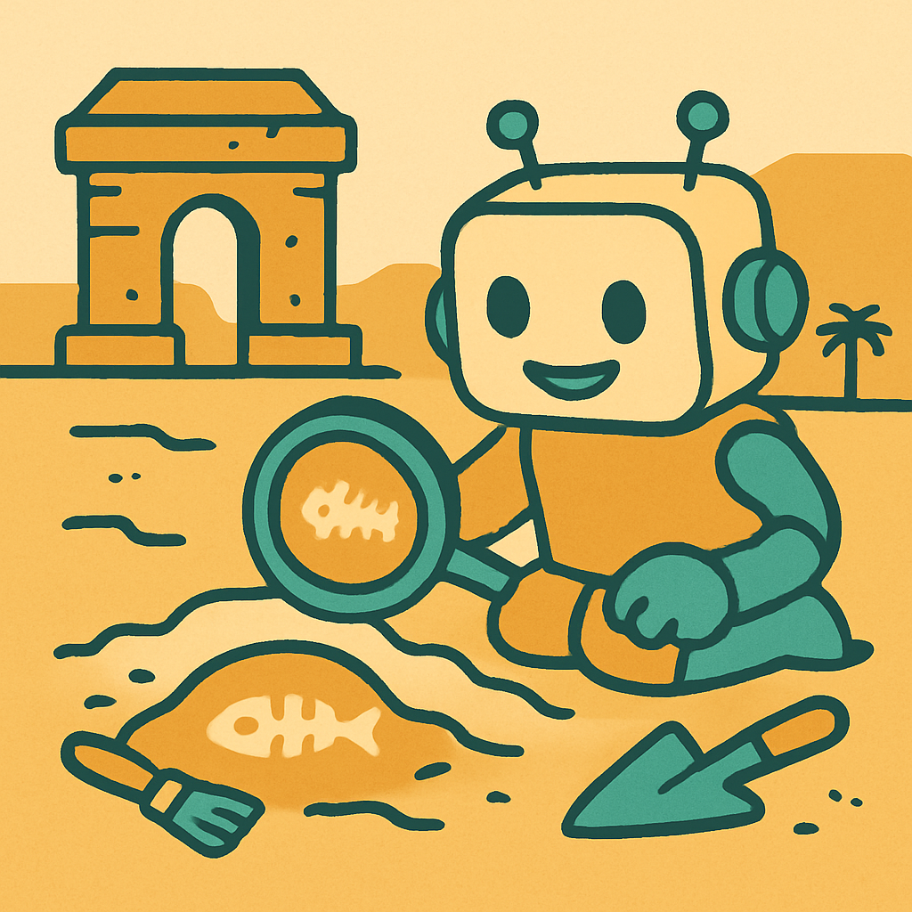 Robot Archaeologist diamonded painting kits