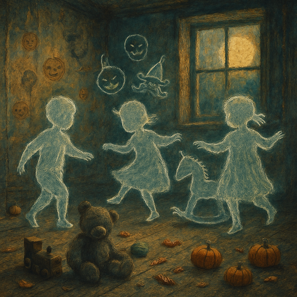 Phantom Playroom Of Autumn Echoes diamond painting