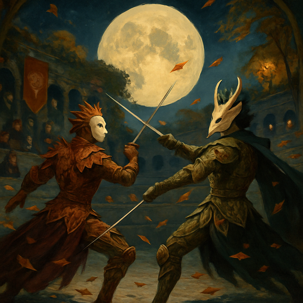 Harvest Moon Masquerade Duel paint by diamond