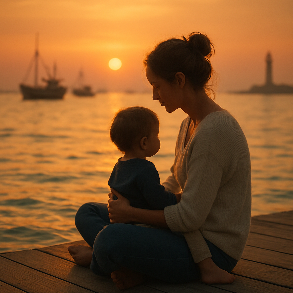 Lullaby On The Harbor paint by color