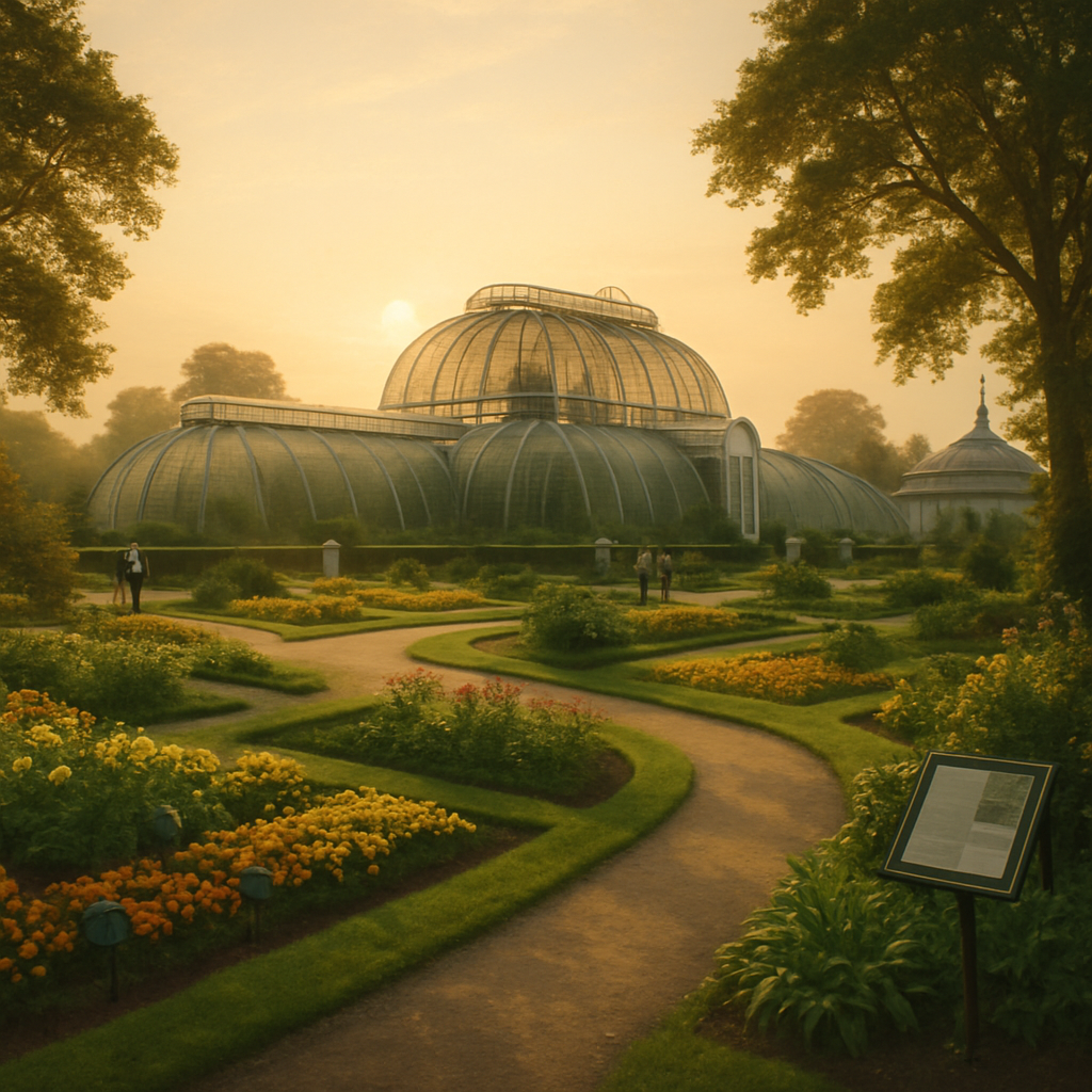 Kew Royal Botanic Gardens Experience Paint by diamonds art