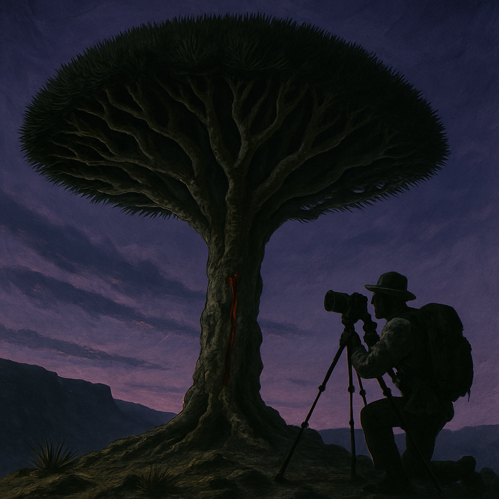 Dragon Blood Tree Of Socotra diamonded painting kits