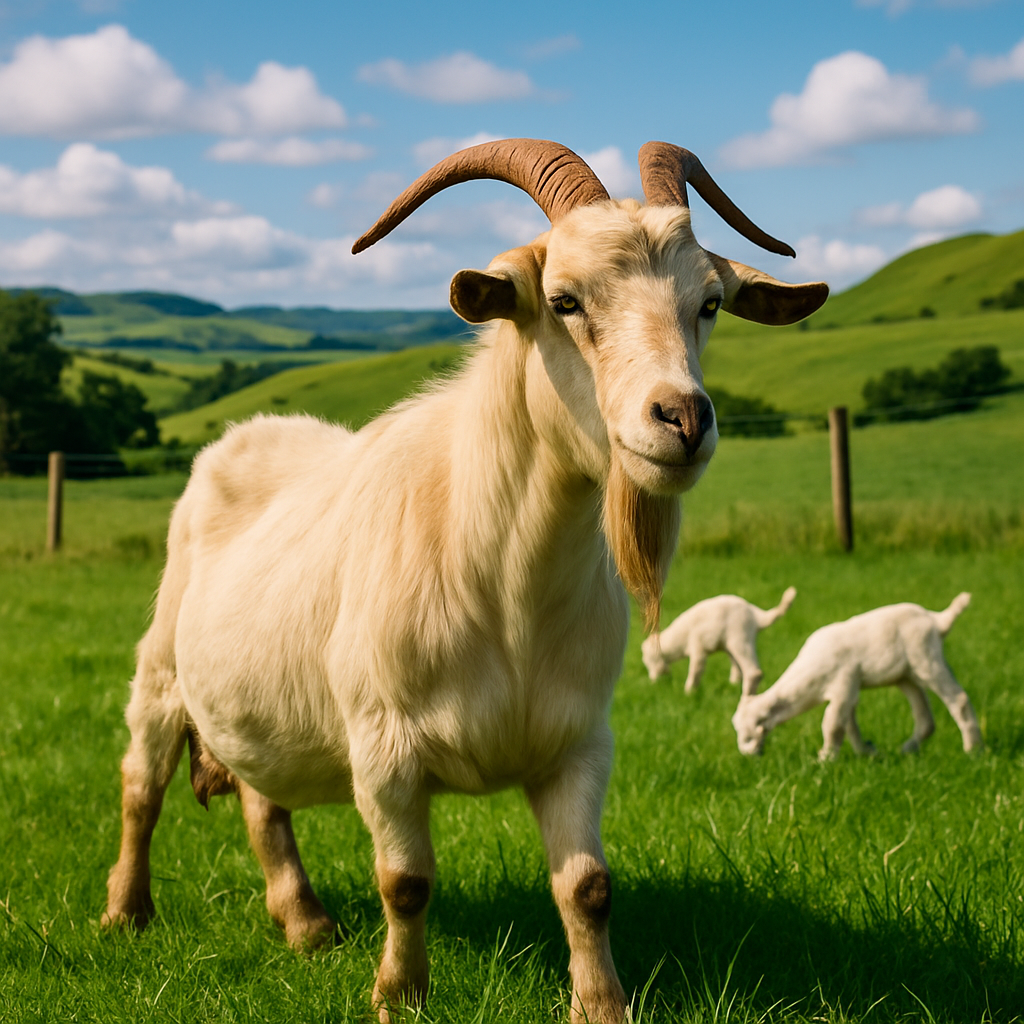Kiko Meat Goat New Zealand paint by color