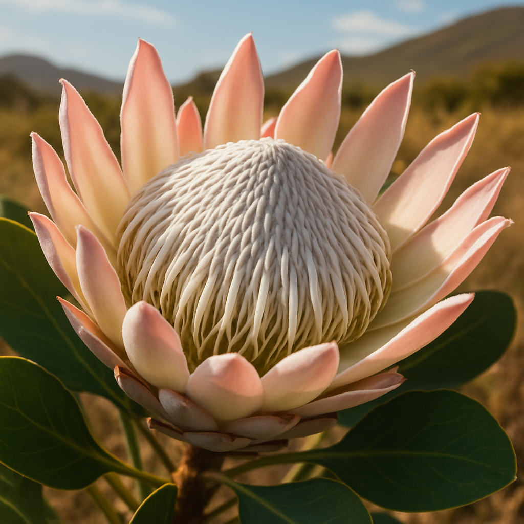King Protea Splendor Protea Cynaroides diamonded painting kits