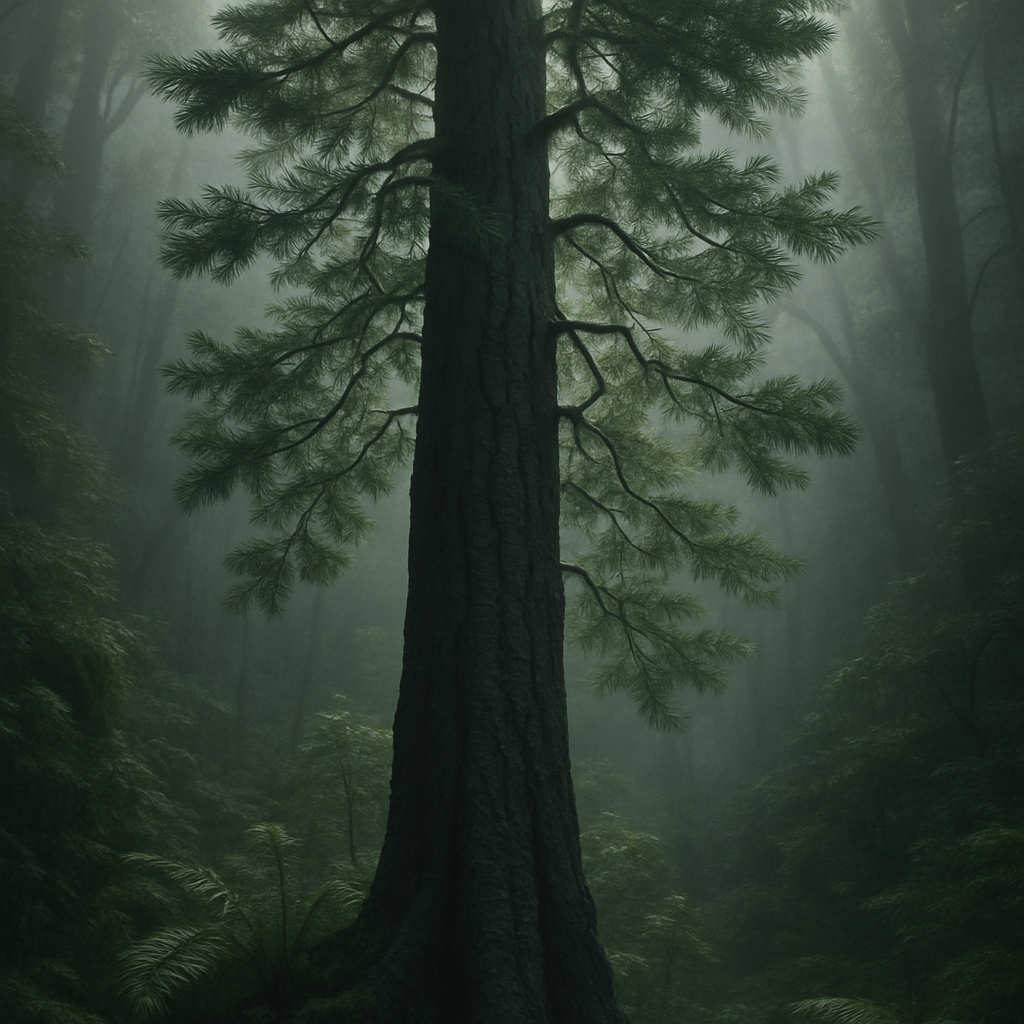 Wollemi Pine Grove Wollemia Nobilis paint by diamonds