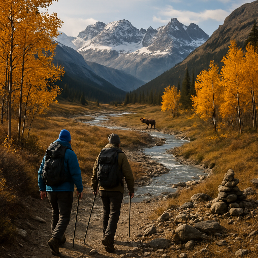 Glacial Moraine Crossing In The Rockies paint by color