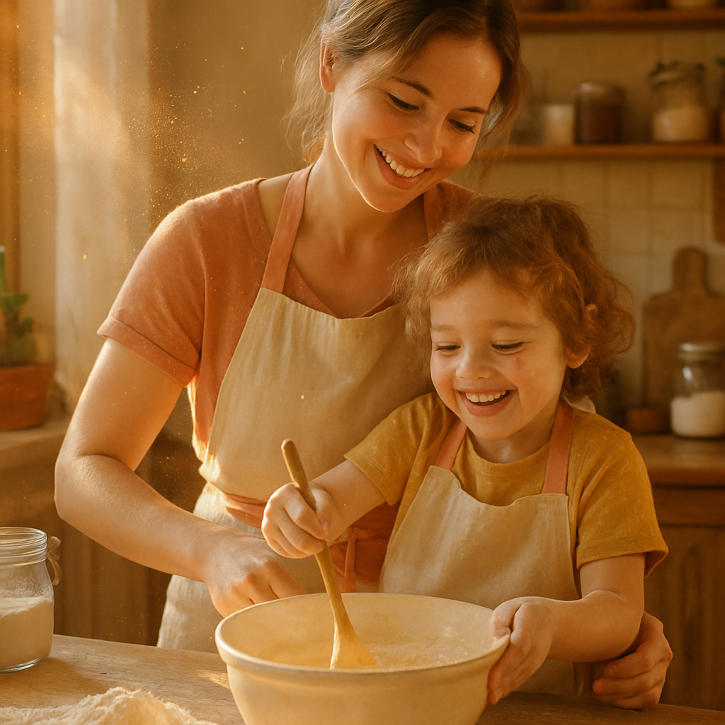 Kitchen Duet Of Flour And Laughter Painting by diamonds kit