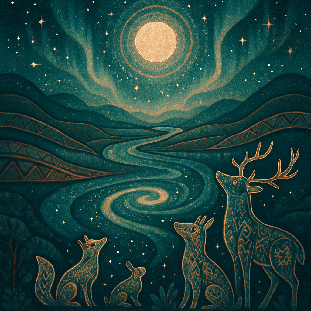 Galaxy Fold Valley painting diamond kit