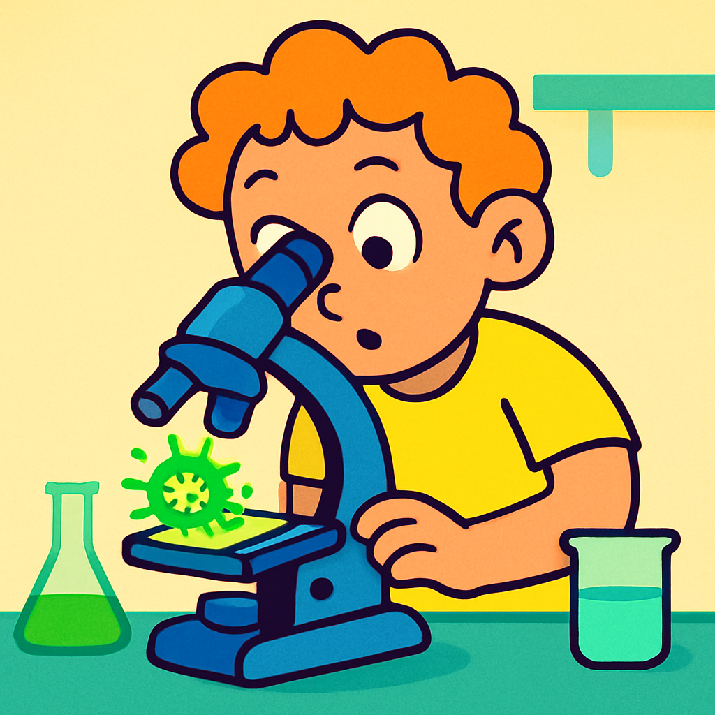 Microscope Science Lab Paint by diamonds kits