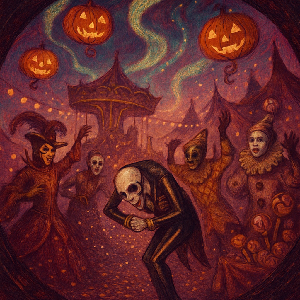 Masquerade Of Phantom Carnival Paint by diamonds art