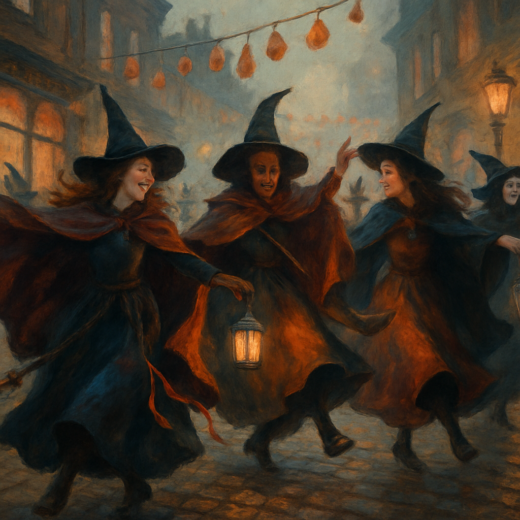 Witching Hour Street Parade diamonded painting kits