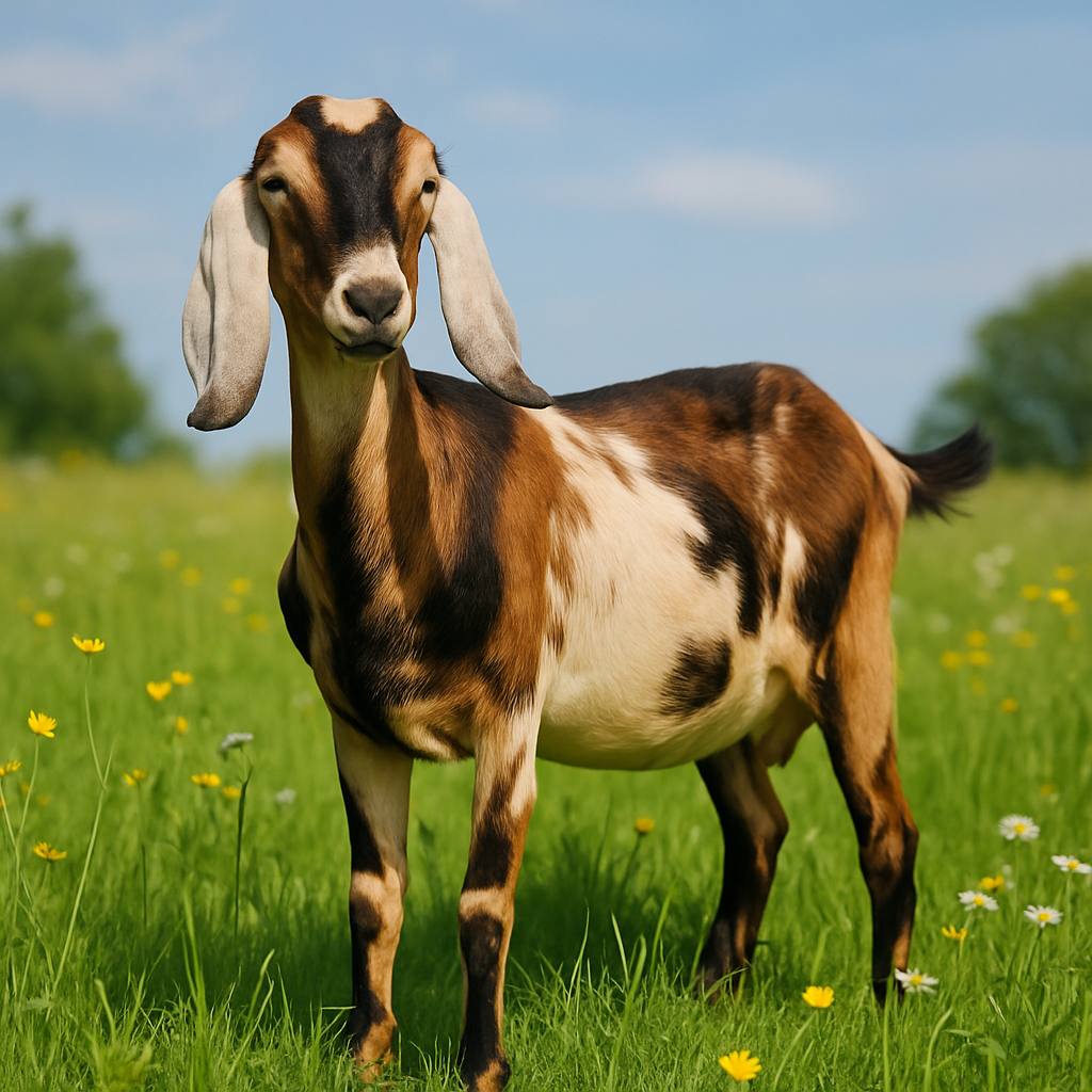 Nubian Goat - Middle East/Africa painting diamond kit