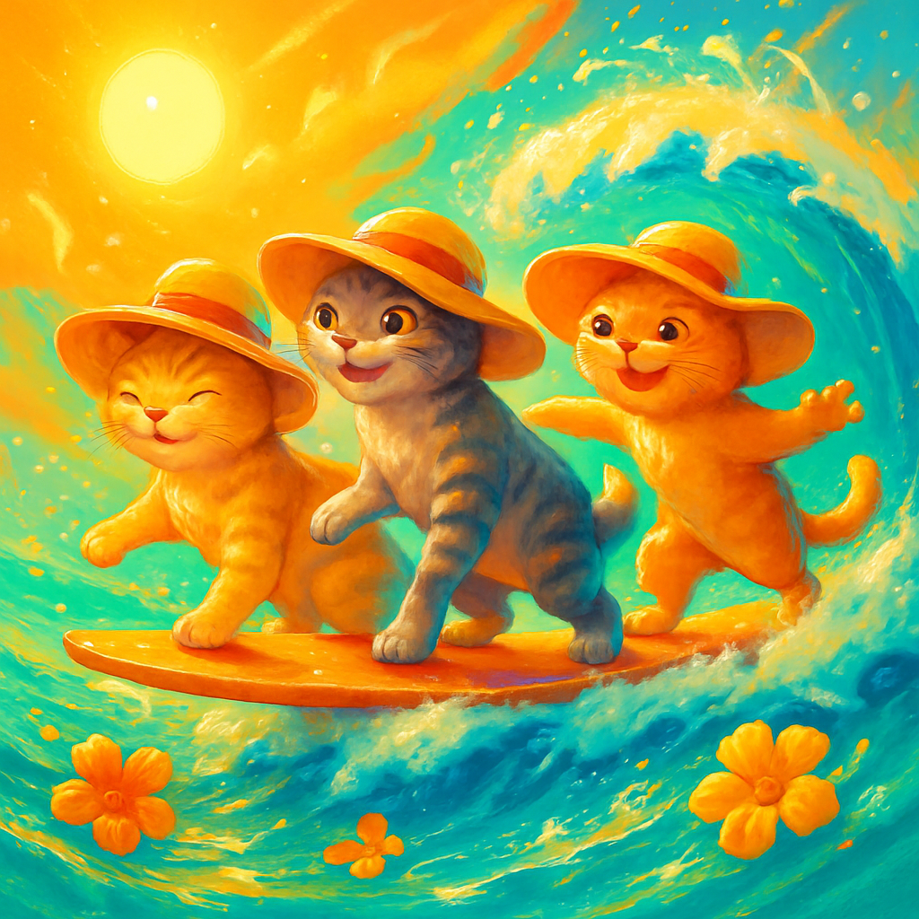 Sun Hat Surf Club Painting by diamonds kit
