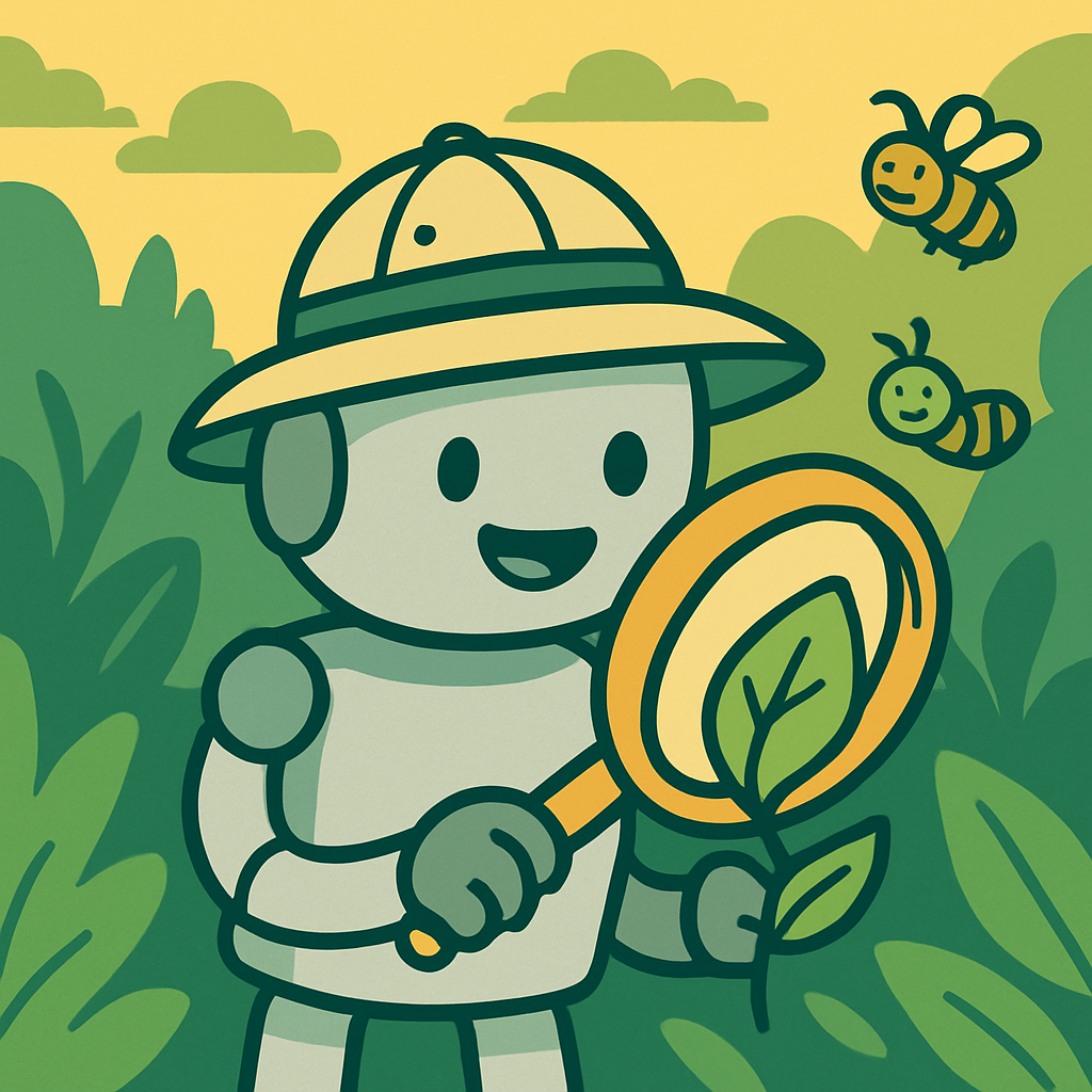 Robot Rainforest Explorer DIY paint by diamonds