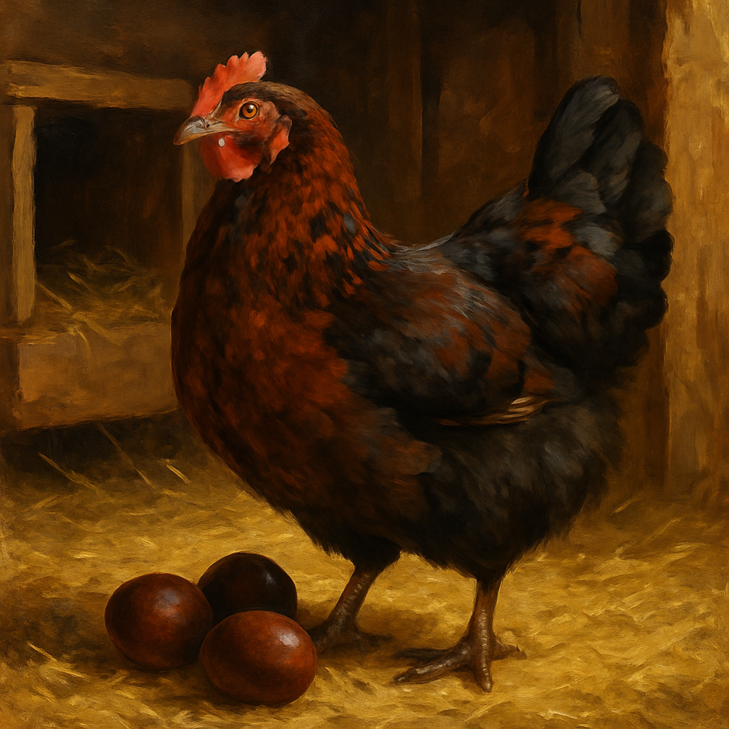 Marans Heritage Chicken paint by color