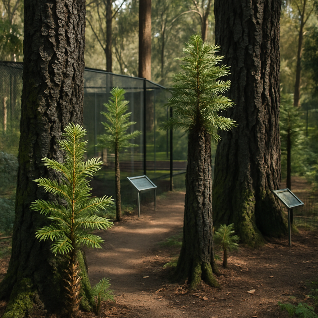 Wollemi Pine Arboretum Australia Paint by diamonds kits