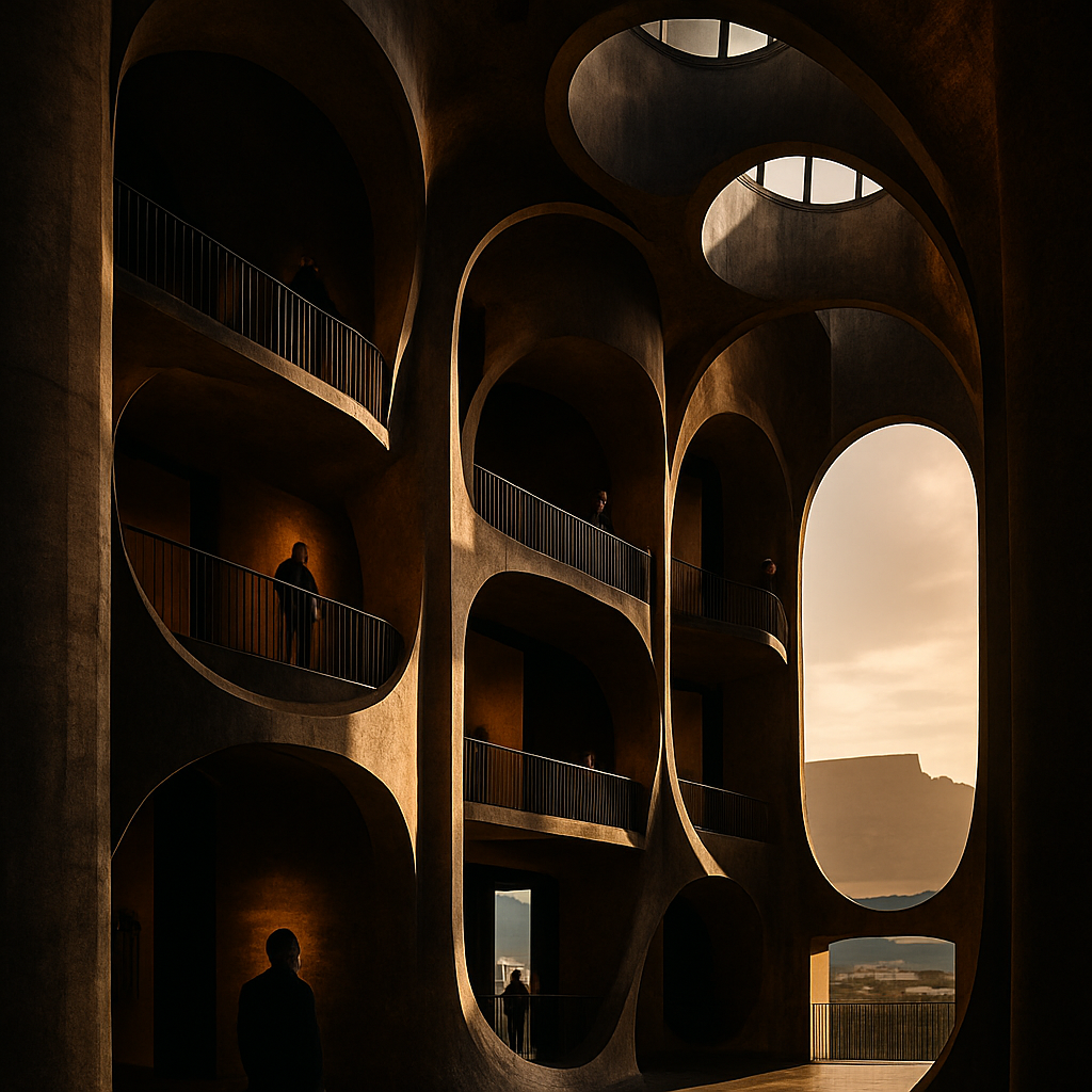 Converted Silos At Zeitz MOCAA Cape Town diamonded painting kits