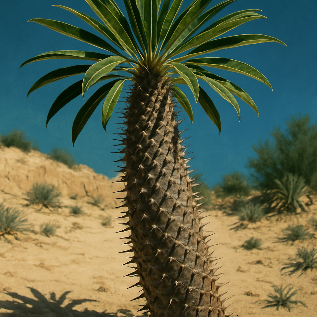 Madagascar Palm Plant Paint by diamonds kits