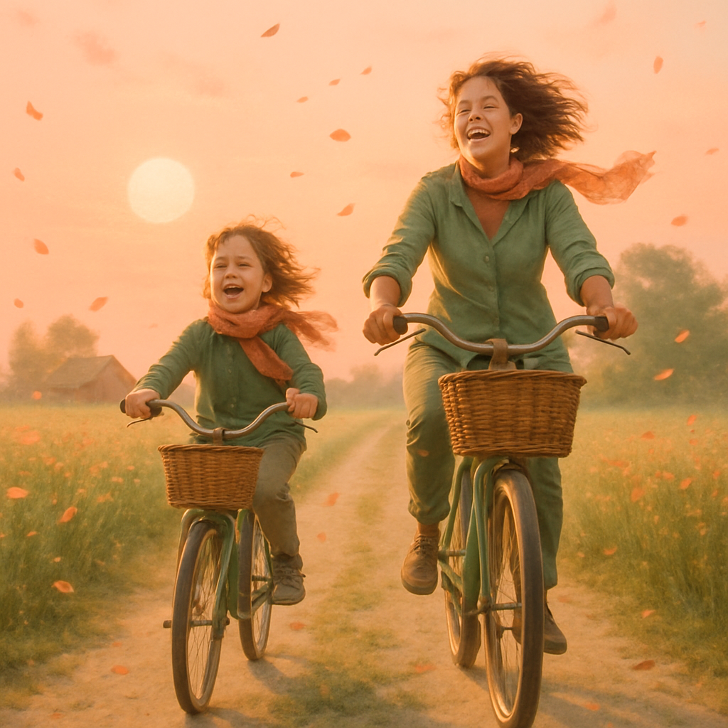 Dawn Pedal Parade Through Wildflowers diamond painting