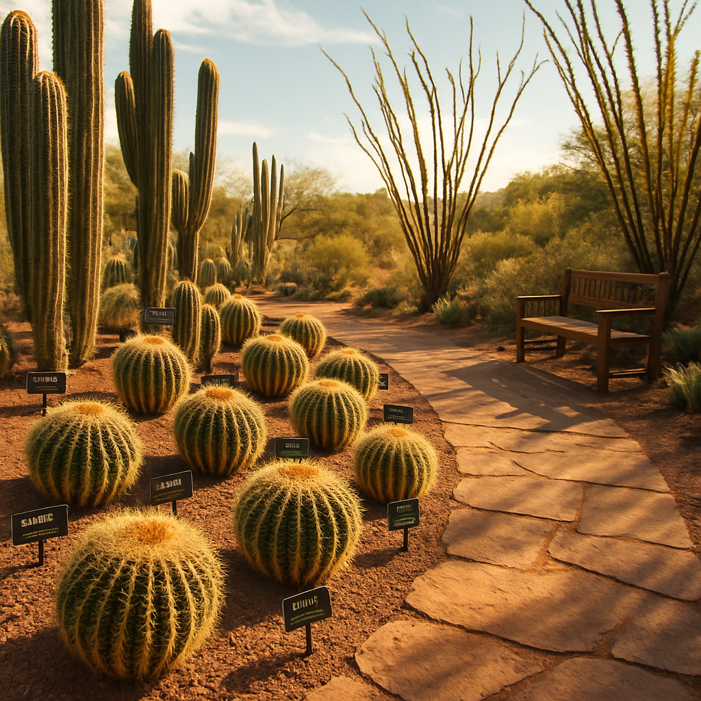 Desert Botanical Garden Cactus Collection paint by diamond