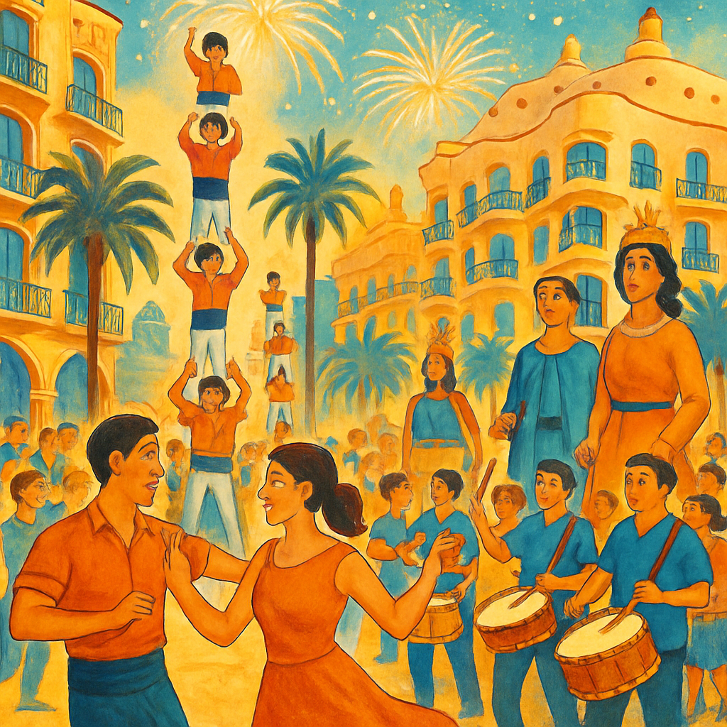 La Merce Celebration Barcelona diamonded painting kits