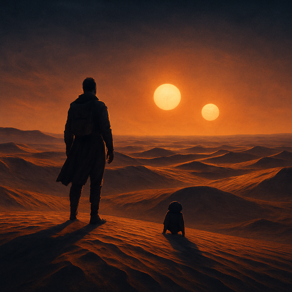 Star Wars Twin Suns Vista paint by diamond