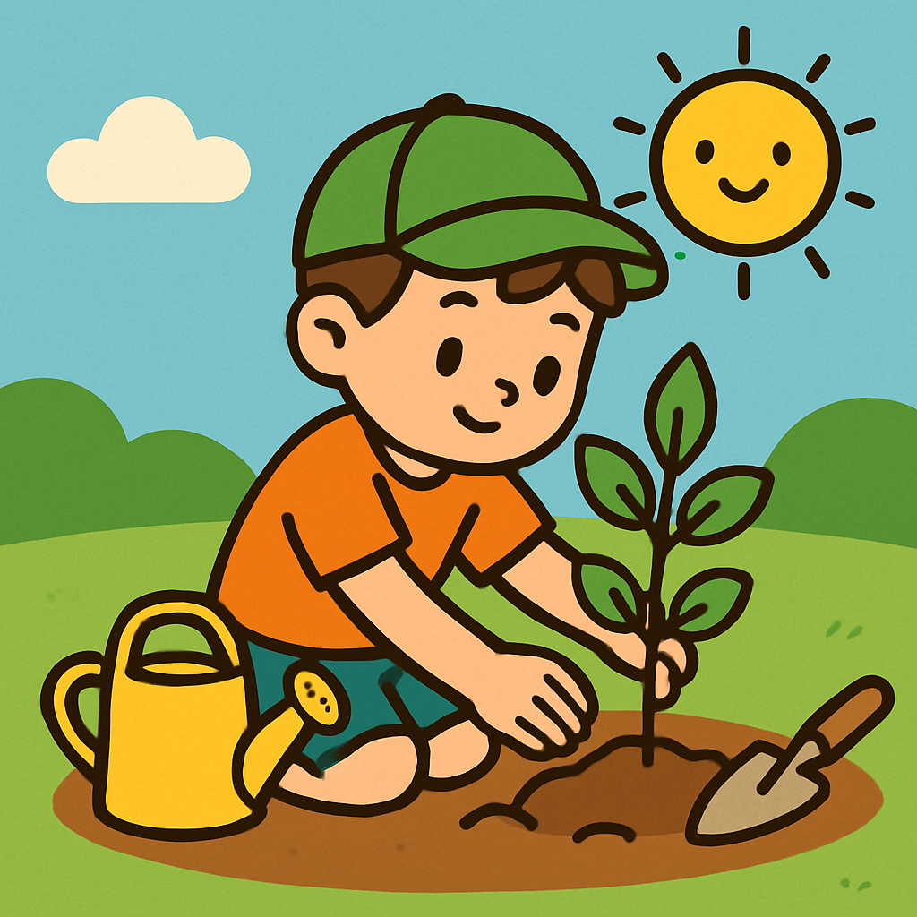 Sapling Planting Champion DIY paint by diamonds