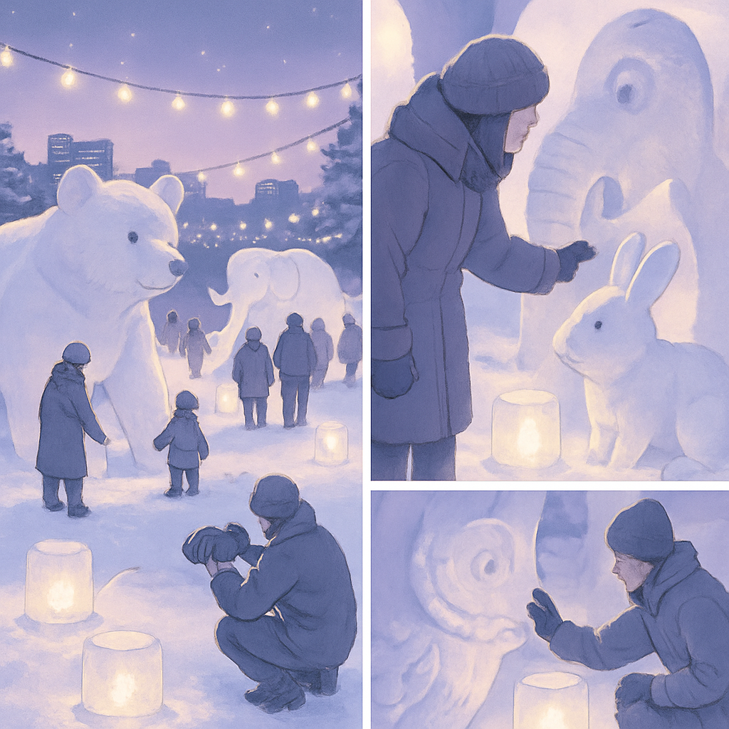 Sapporo Snow Celebration paint by diamond