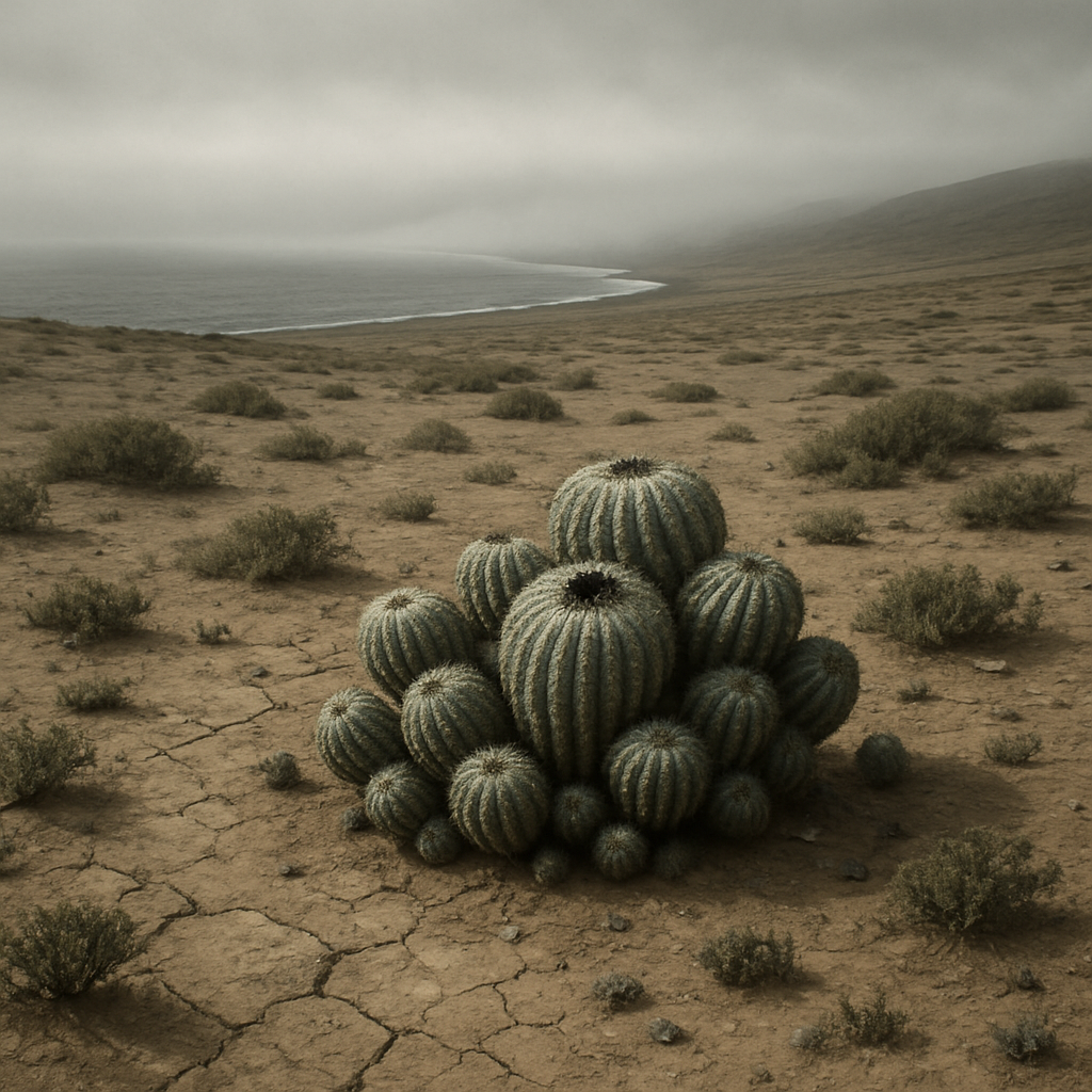 Copiapoa Cinerea Coastal Cactus DIY paint by diamonds