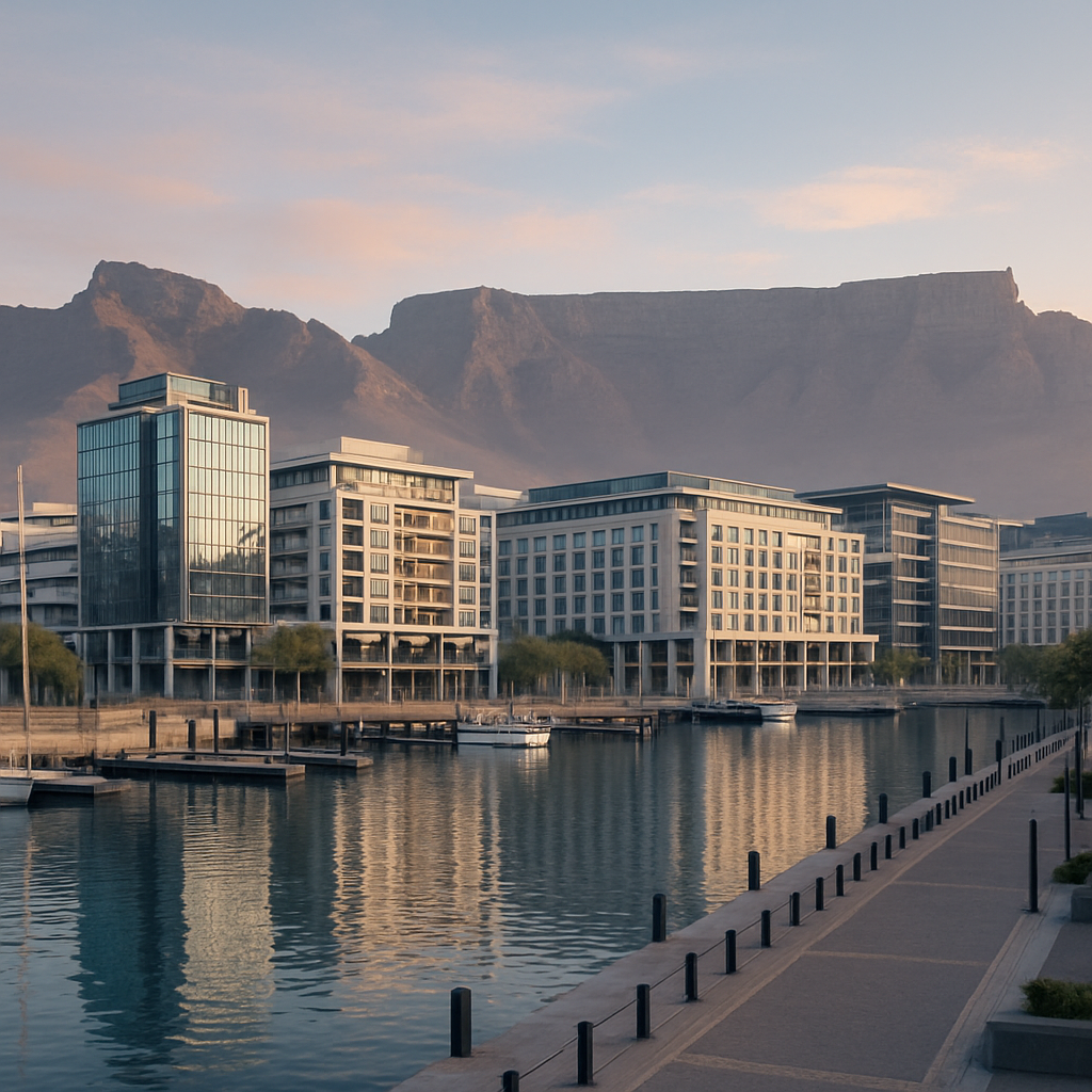Cape Town V&A Waterfront Panorama diamonded painting kits