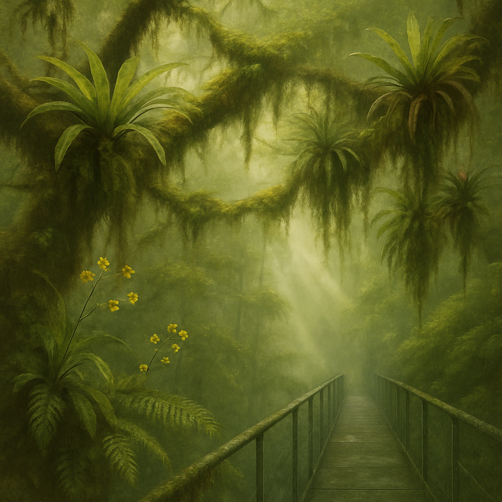Monteverde Cloud Forest Epiphyte Gallery diamond painting