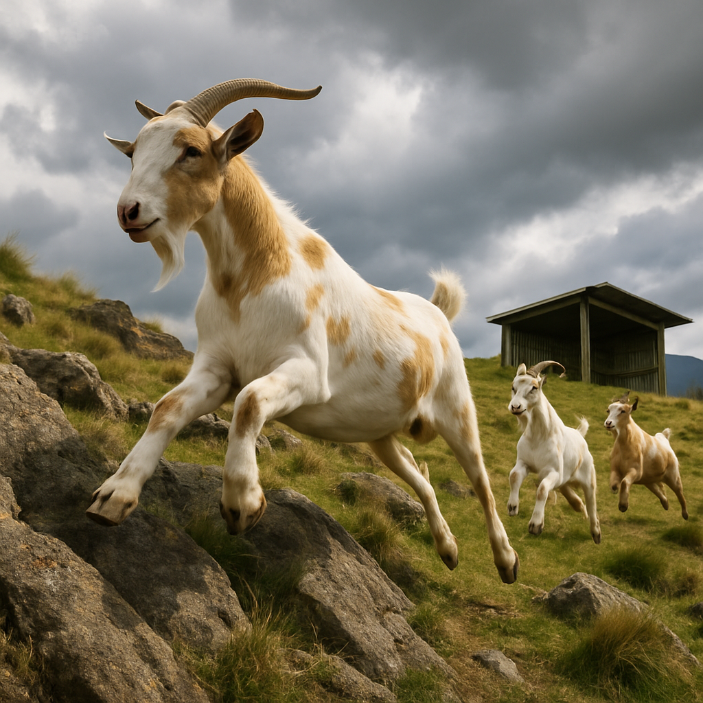 Kiko Goat Classic paint by diamonds