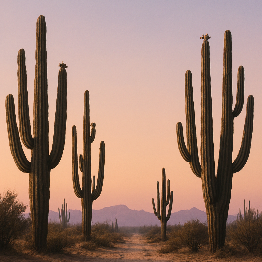 Cardon Columnar Cactus Pachycereus Pringlei Sonoran Titan Paint by diamonds kits