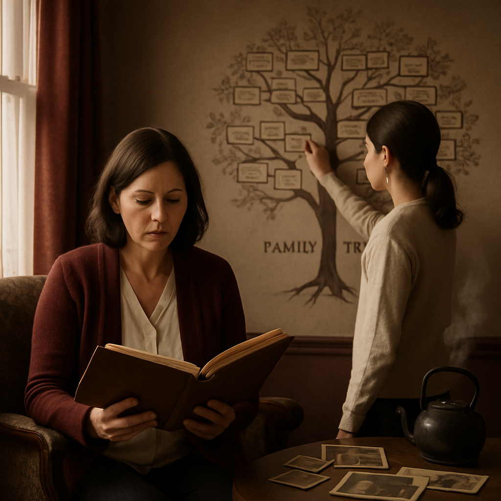 Generations Of Love Family Tree Tribute In Sunlit Hall DIY paint by diamonds