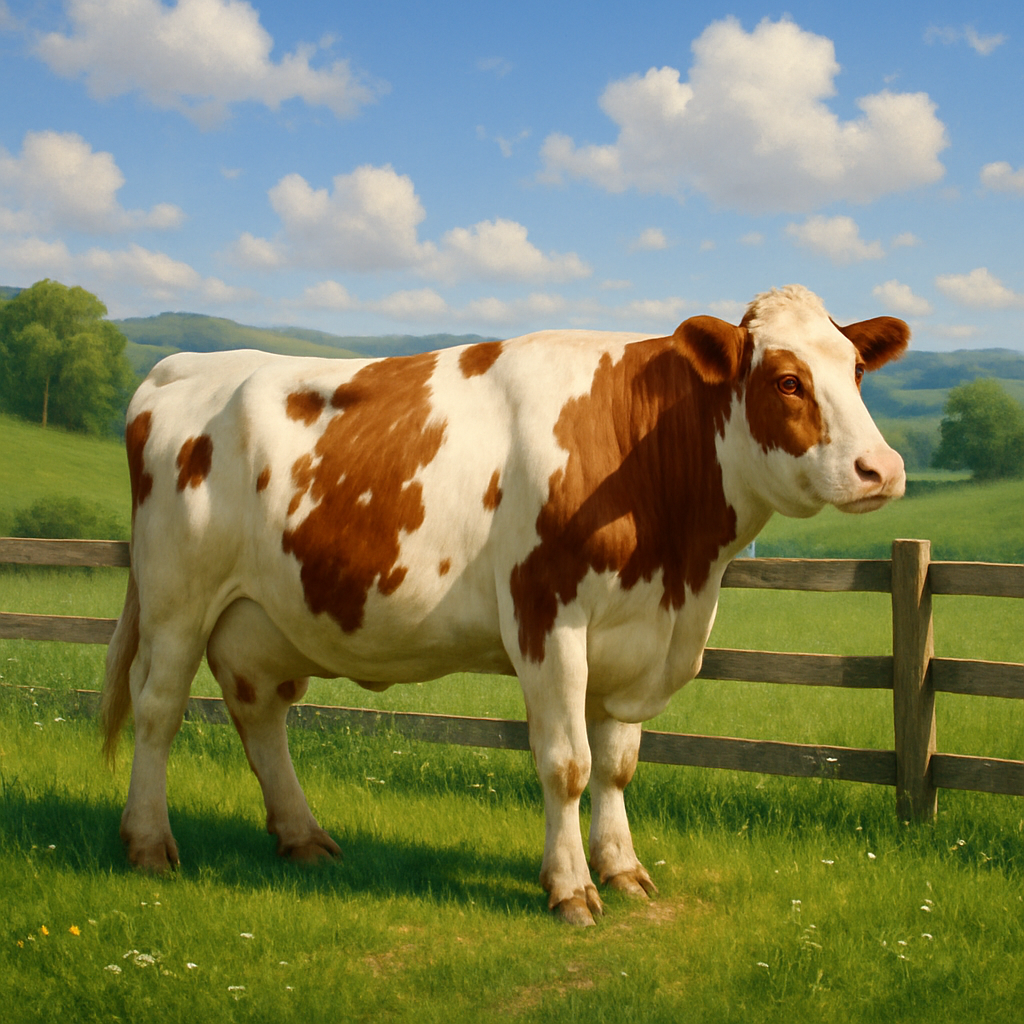 Marin American Dairy Cow Paint by diamonds kits