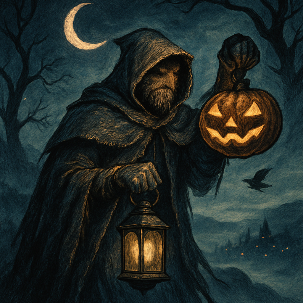 Midnight Lantern Warden paint by diamonds