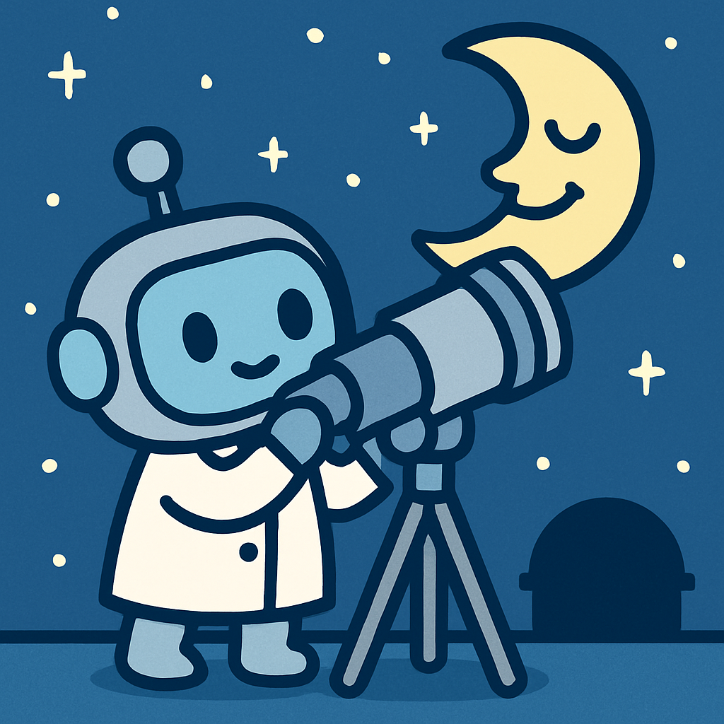 Stargazer Robot At Observatory paint by diamonds