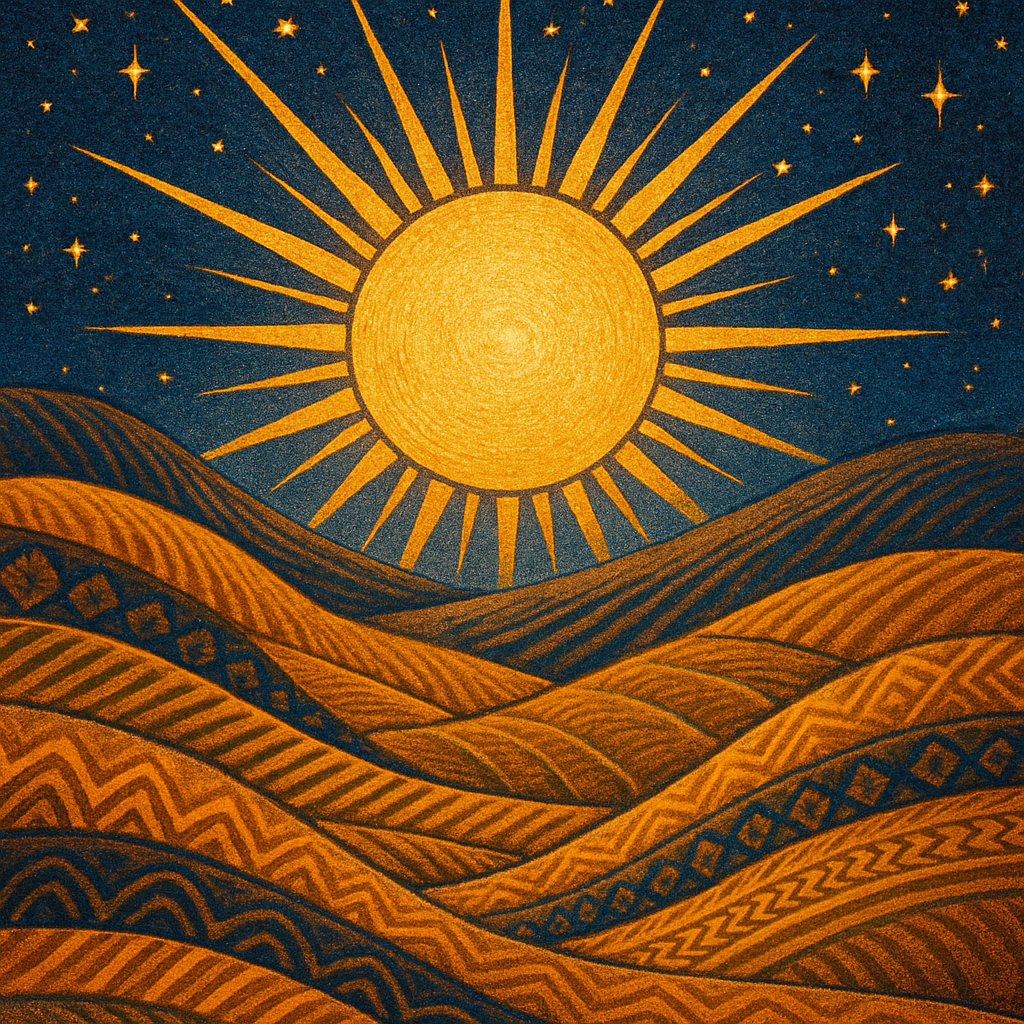 Sunwoven Hill Tapestry Paint by diamonds kits