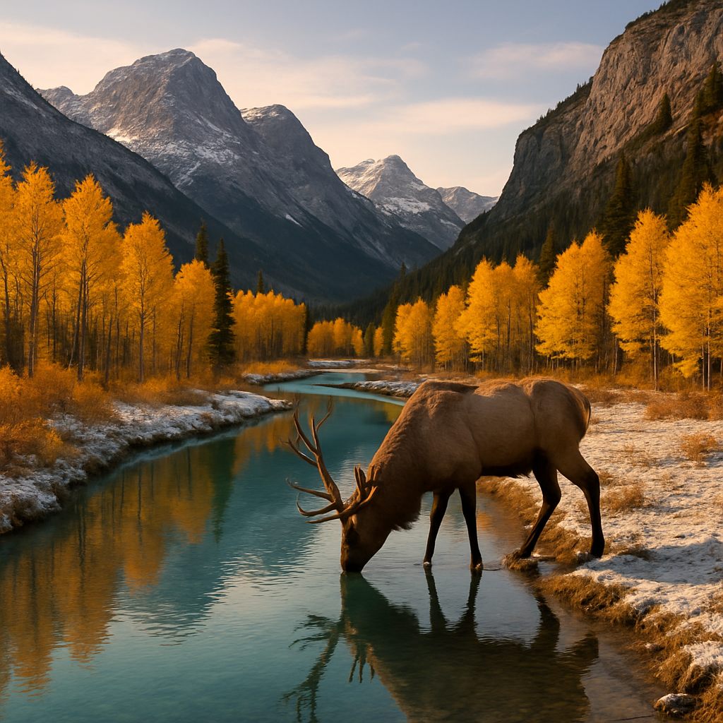 Autumn Aspen Glow In Rocky Mountain Valley paint by diamonds