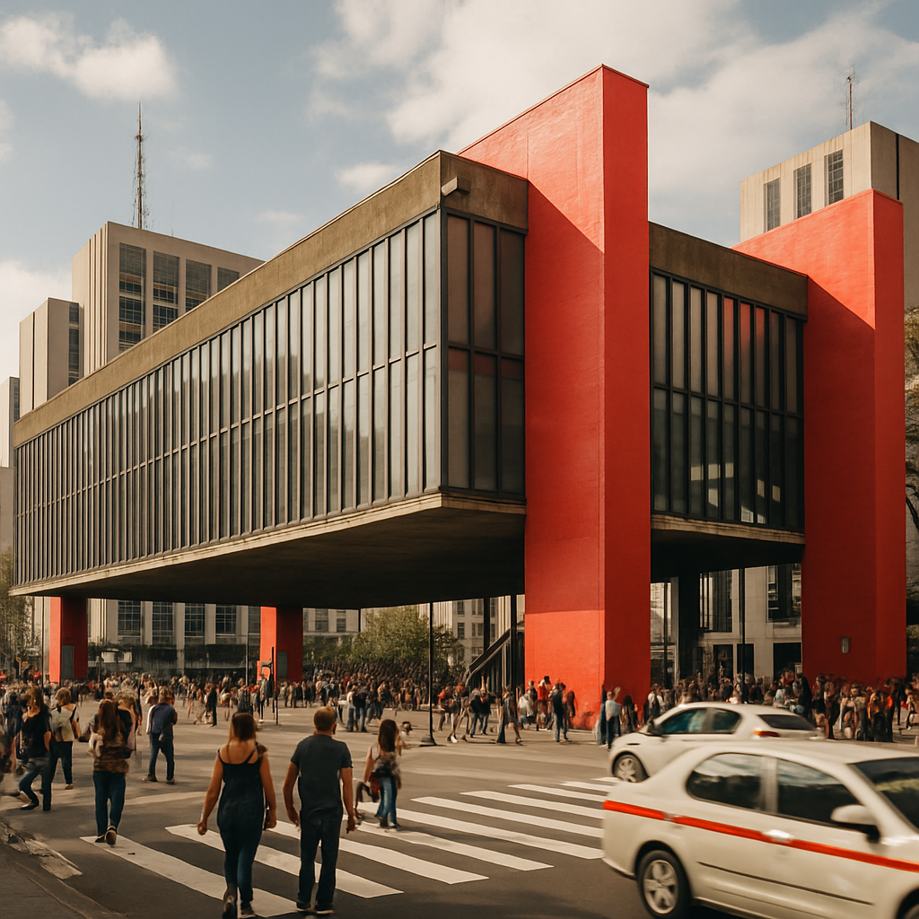 MASP Museum On Paulista Avenue Paint by diamonds art