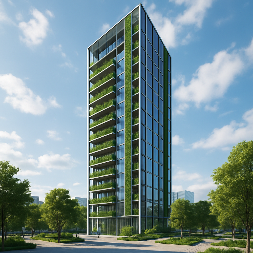 Modern Architecture Expo Tower diamonded painting kits