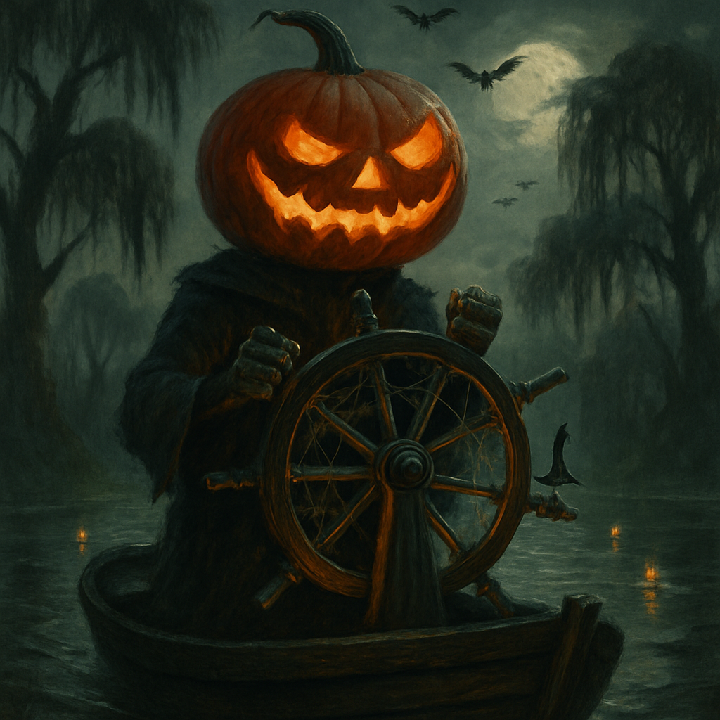 Pumpkin Lantern Voyager paint by diamond